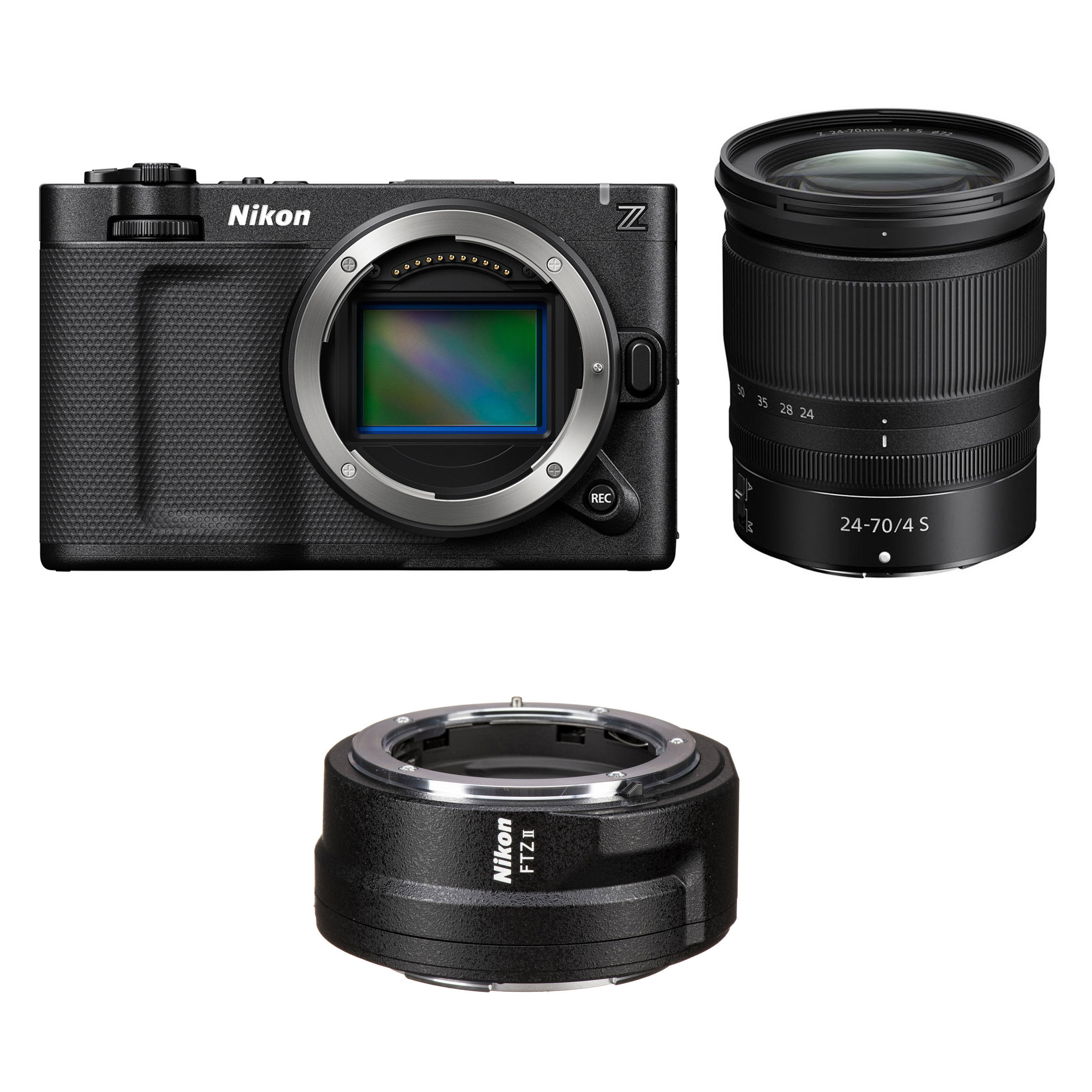 Nikon ZR 24-70 + FTZ II mount adapter