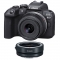 Canon EOS R10 Mirrorless Camera with RF-S 18-45mm STM Lens with EF-EOS R mount adapter - view 1